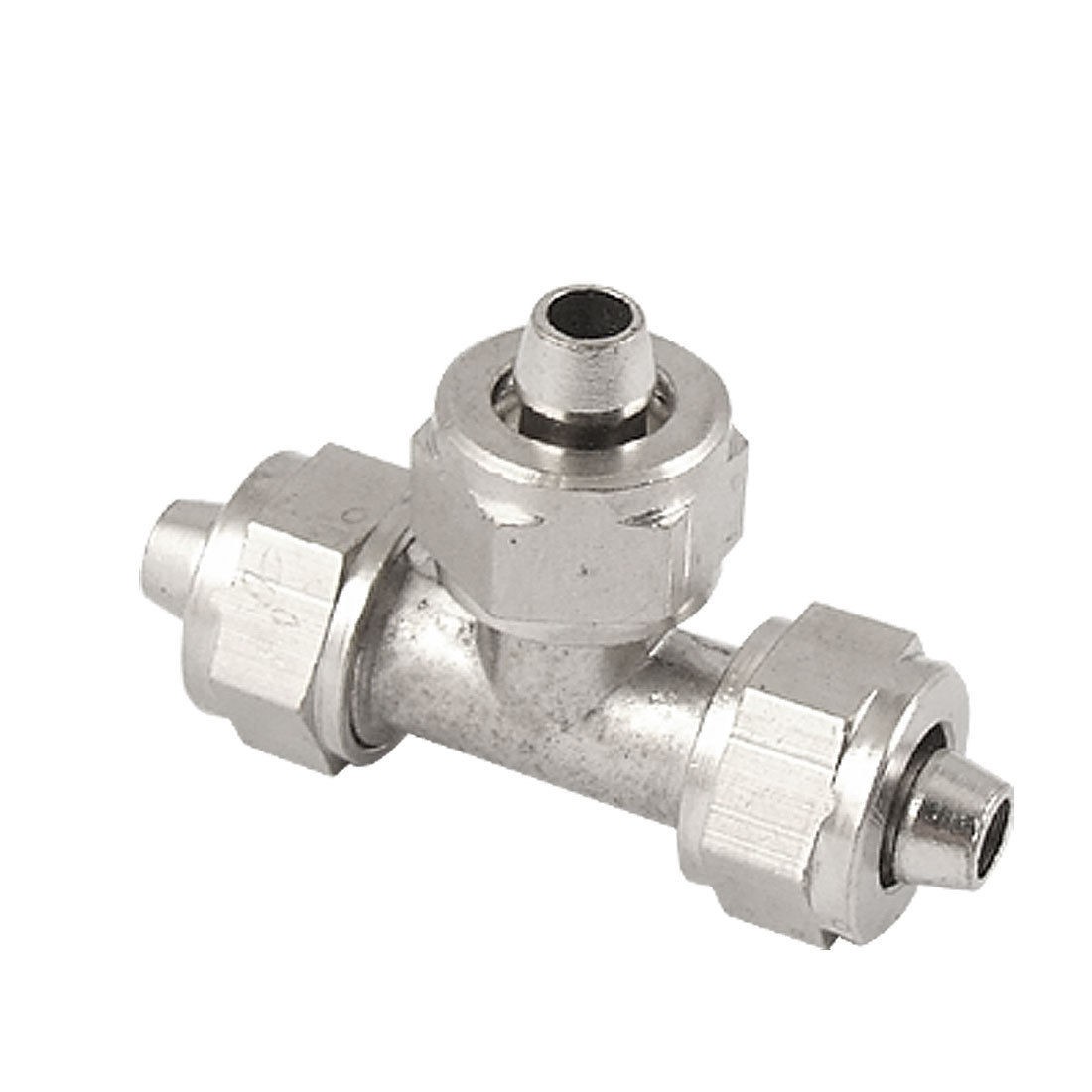 Metal Quick Screw On Hex Equal Tee Hose Pipe Fitting Dvcqp