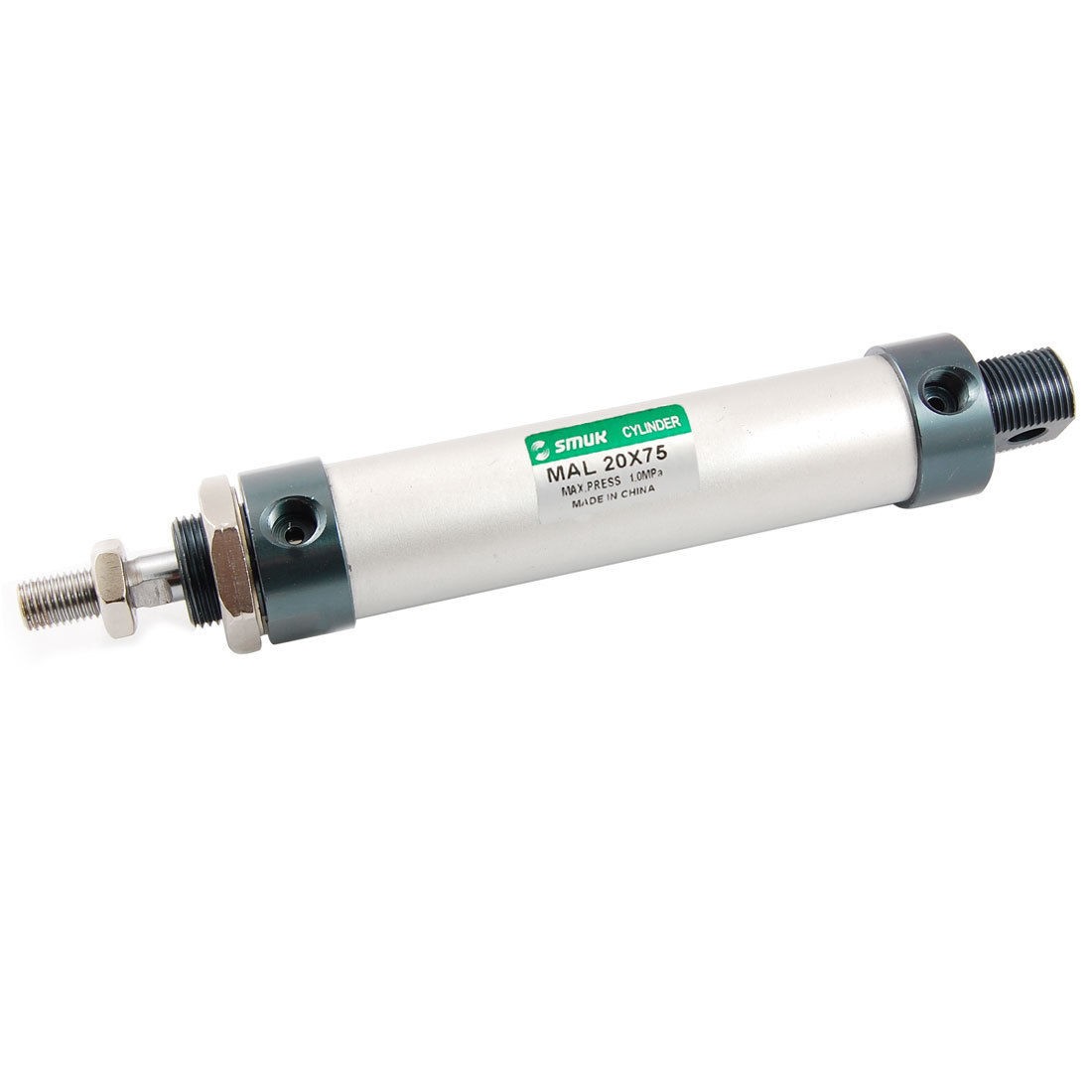 20mm Bore 75mm Stroke Aluminum Alloy Pneumatic Mini Air Cylinder