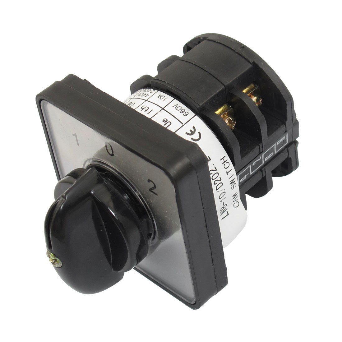 AC 660V 10A Latching On/Off/On 3 Position Cam Combination Changeover Switch
