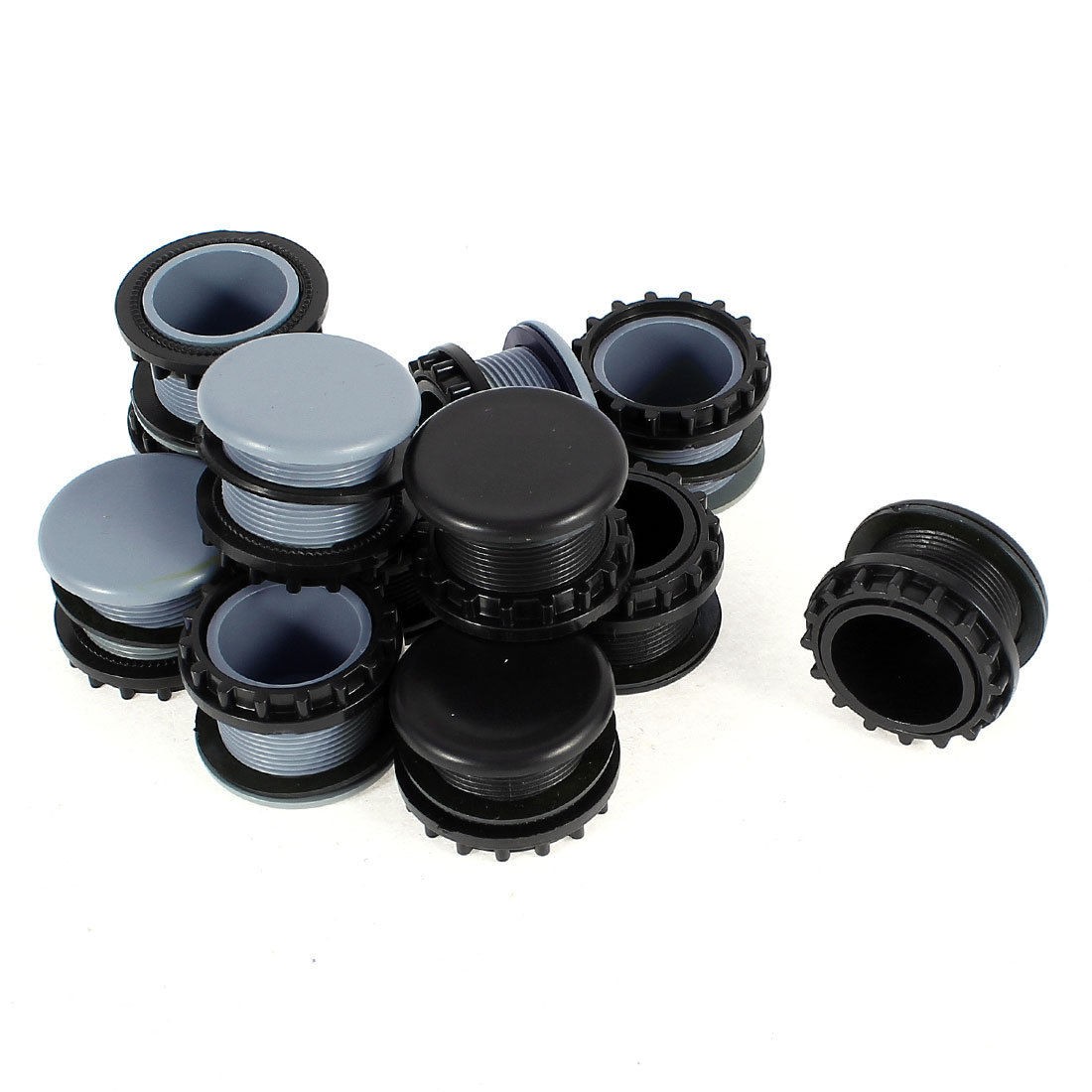 12 Pcs Plastic Mount Hole Panel Plug Cap for 22mm Push Button Switch