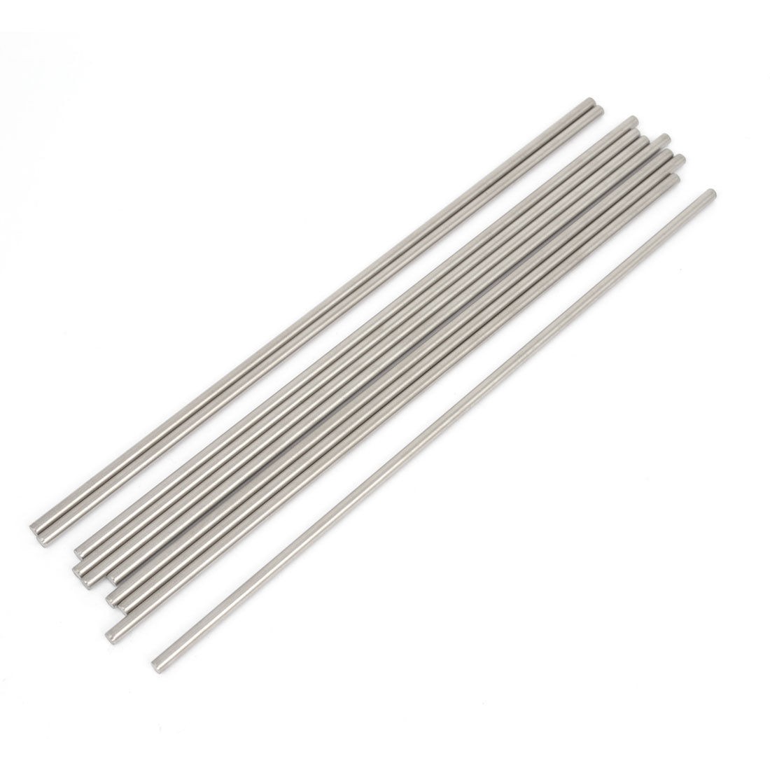 10 Pcs RC Airplane Model Part Stainless Steel Round Rods Axles Bars 3mm x 170mm