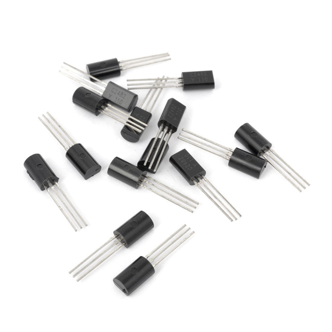 15Pcs TO-92 2SC2482 NPN Triple Diffused Typ Transistor 300V 0.1A