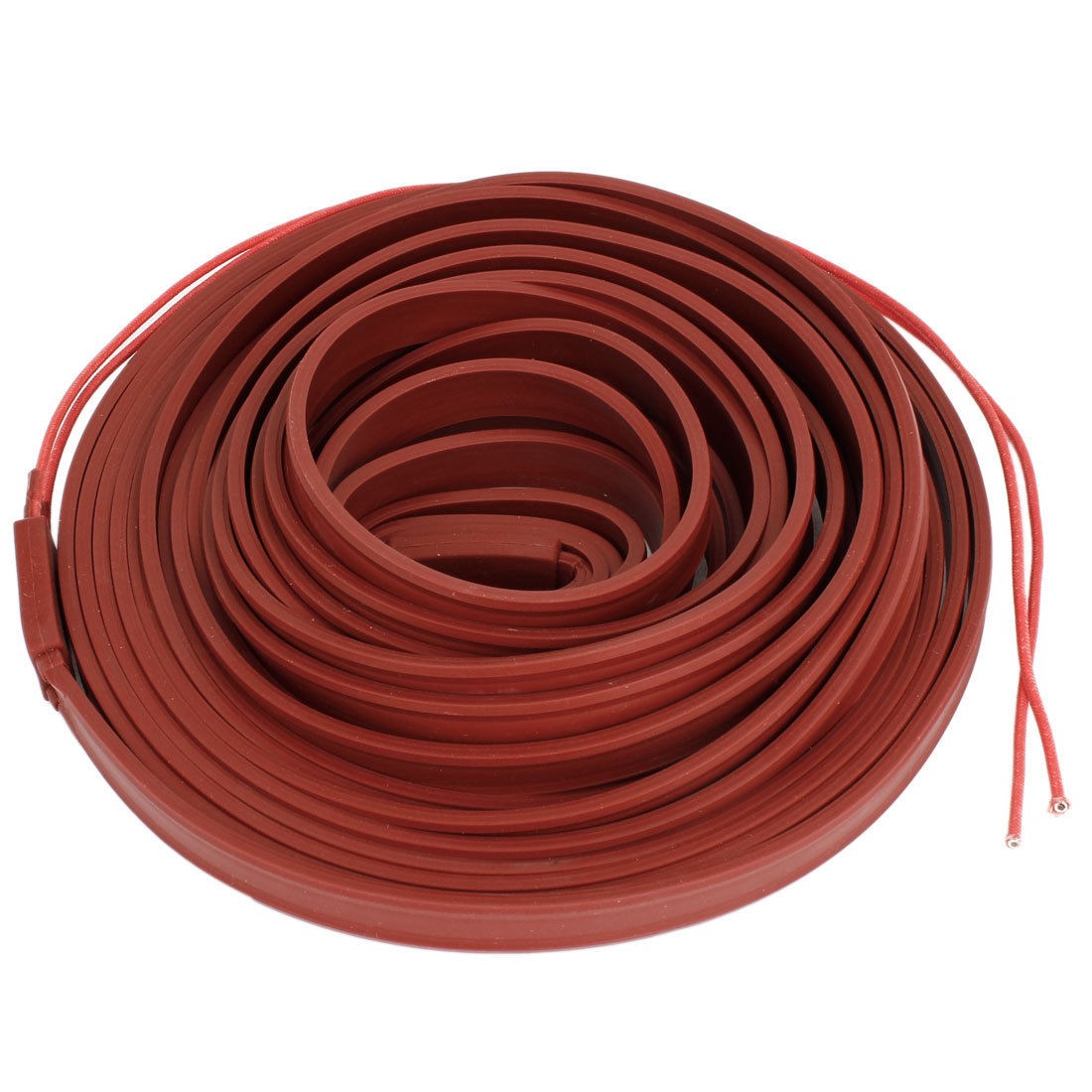 Brick Red Pipeline Waterproof Heating Cable 220V 10M x 15mm