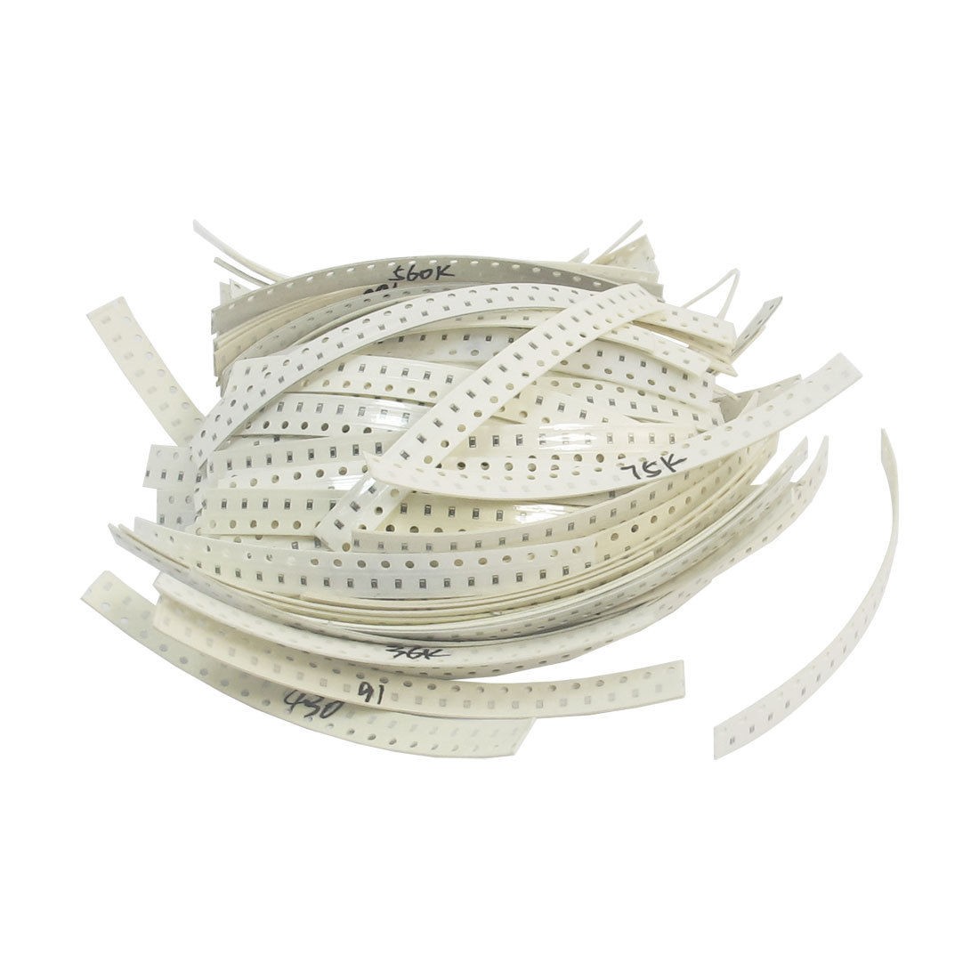 2000pcs 100 Value 0R-5.1MR 0603 1/10W SMD SMT Surface Mount Chip Resistor