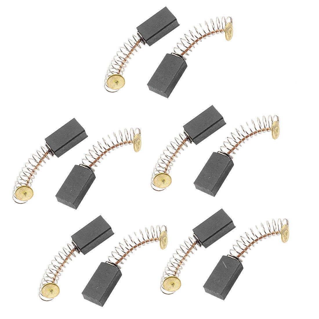 10 Pcs Electric Drill Motor 14mm x 8mm x 5mm Carbon Brushes