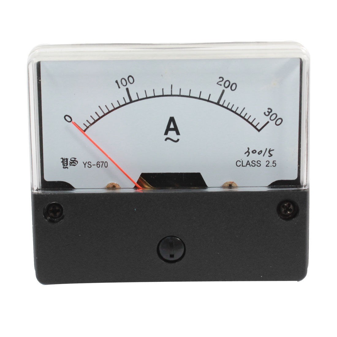 Class 2.5 AC0-300A Fine Tuning Dial Alternating Test Panel Meter Ammeter Gauge