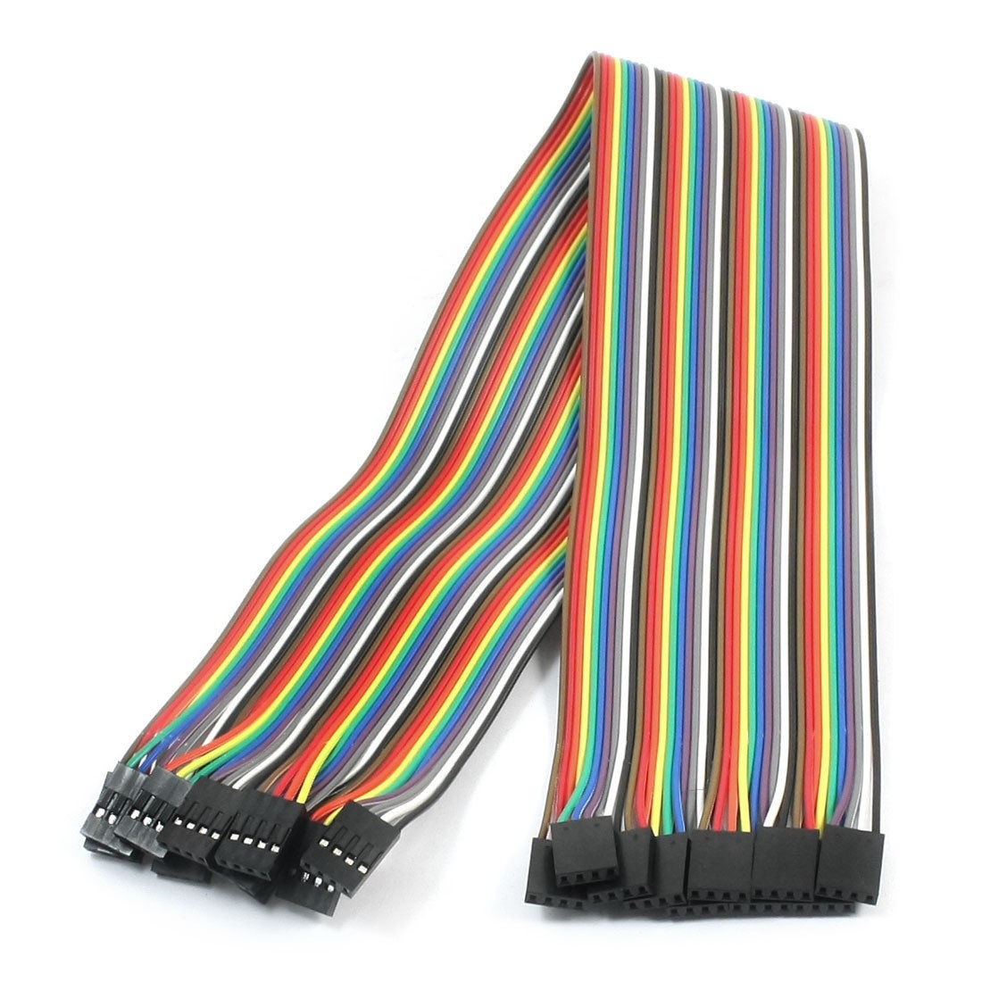 10pcs 4P-4P Female to Female Breadboard Connect Test Jumper Cable Wire 40cm