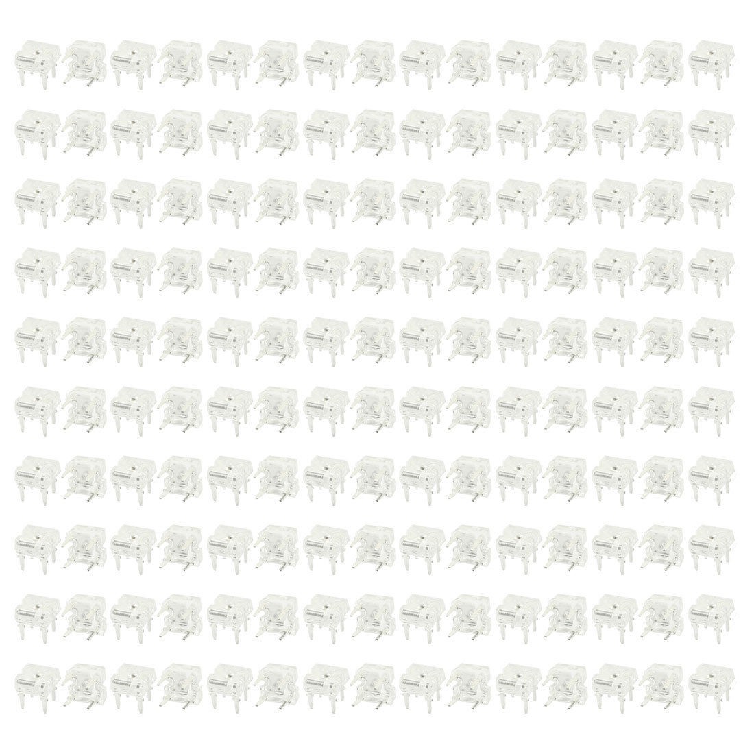 150 Pcs 3mm Round Top Red Light Piranha LED Emitting Diodes DC1.8-2.0V