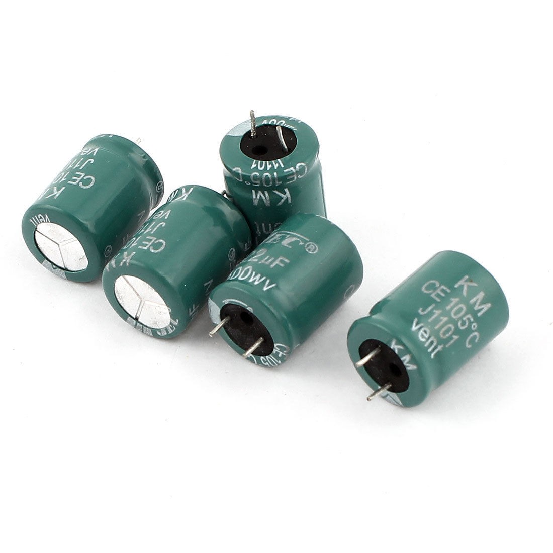 5pcs 22uF 400V 105C PCB Spare Parts DIP Electrolytic Capacitors 13x16mm