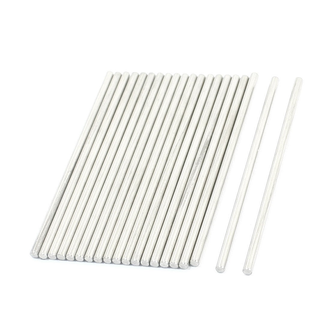 20Pcs Milling Welding Working Stainless Steel Round Rods 70mmx2.5mm