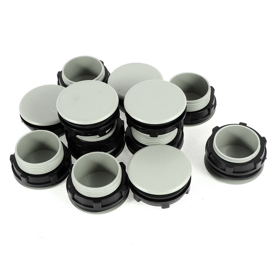 12 x Plastic Mount Hole Panel Plug Cap for 30mm Push Button Switch