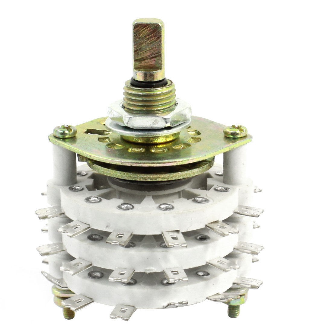 6mm D Shaft 3P11T Ceramic Band Channel Rotary Switch Selector