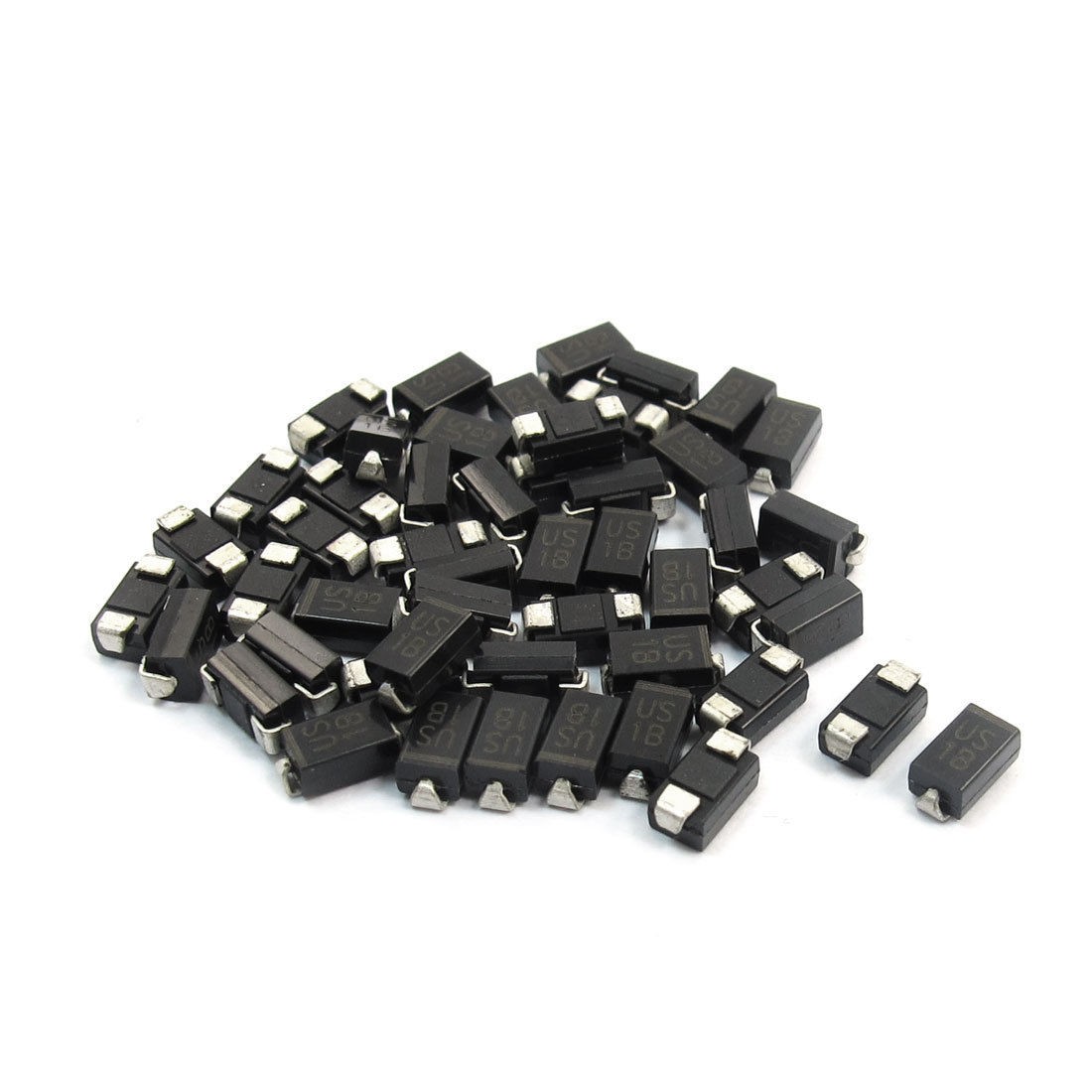 DO-214AC Package 100V 1A SMD High Efficiency Rectifier Diode US1B 50pcs