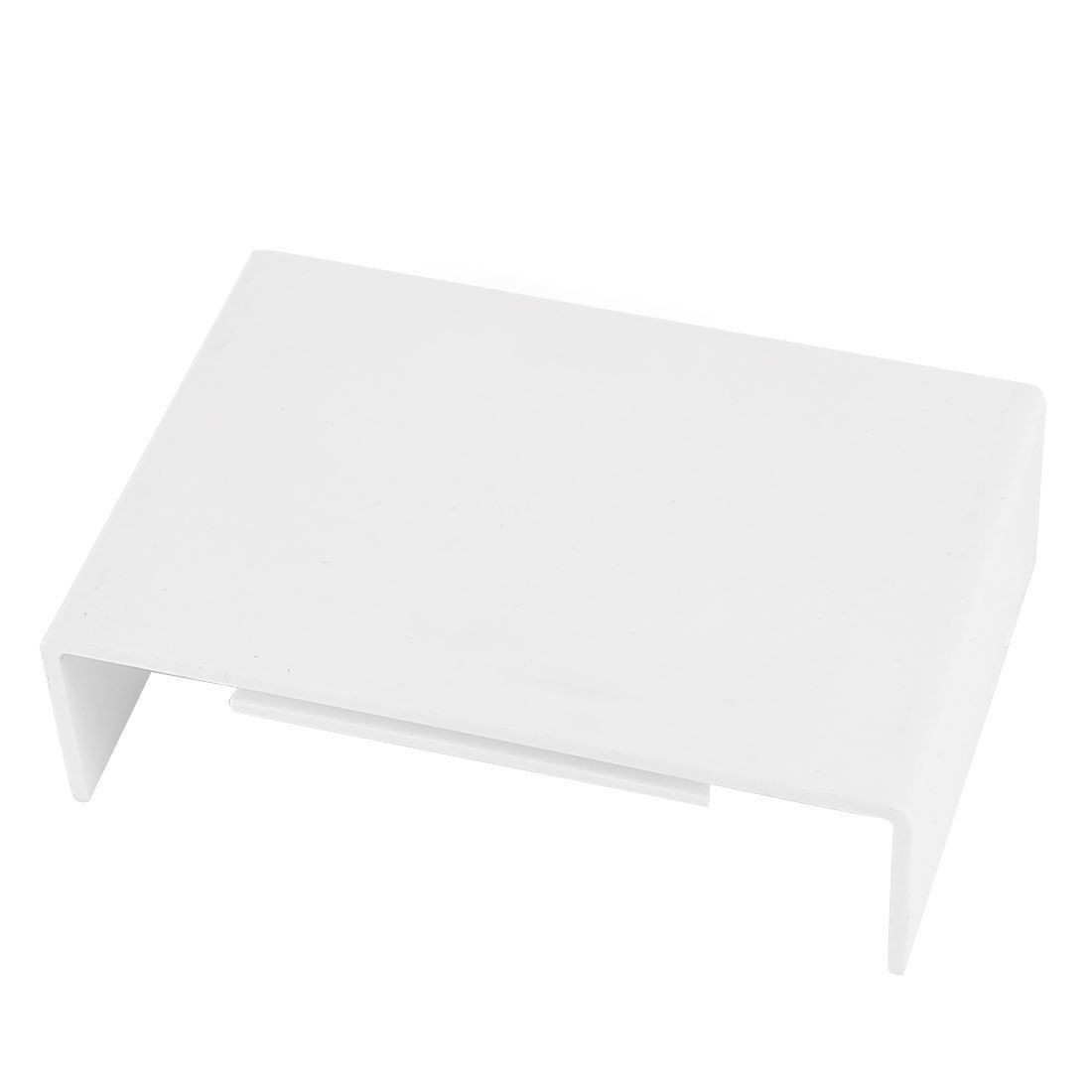 99mm x 27mm 2-Way PVC Trunking Straight Connector Cable Raceway Joint