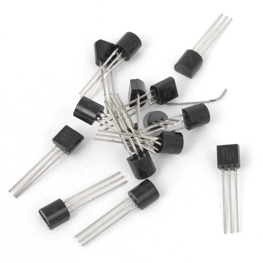15Pcs MAC97A6 Silicon Bidirectional Triode Thyristors 400V 6A TO-92