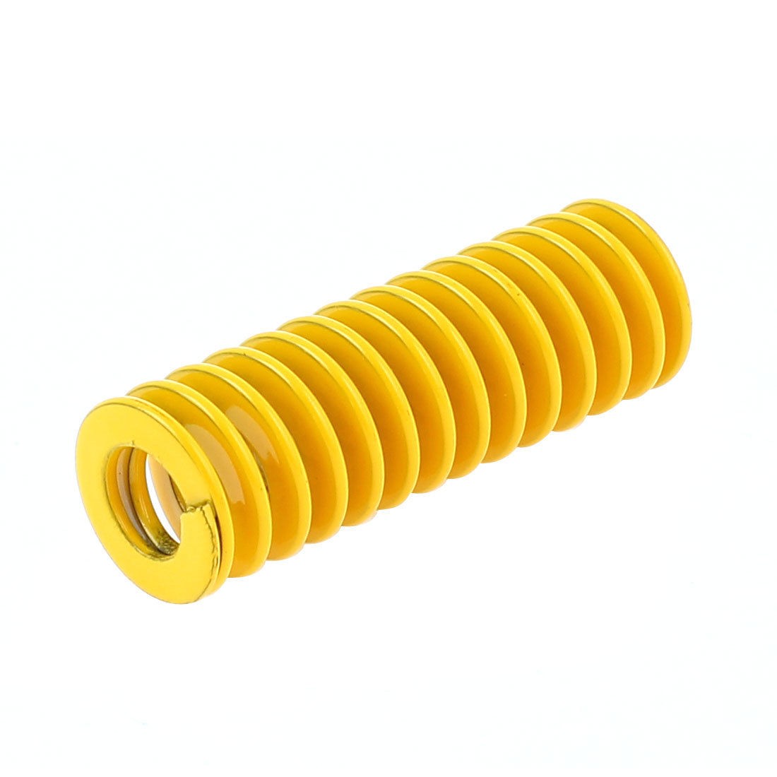 Yellow 14x7x40mm Chromium Alloy Steel Tubular Section Mould Die Spring