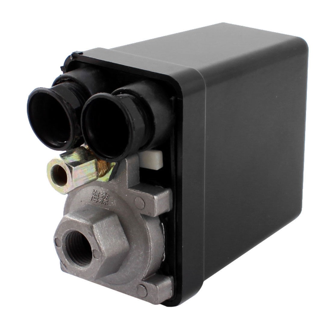 AC240V 20A 175PSI 12mm Female Thread 1 Port 2NC Air Compressor Pressure Switch