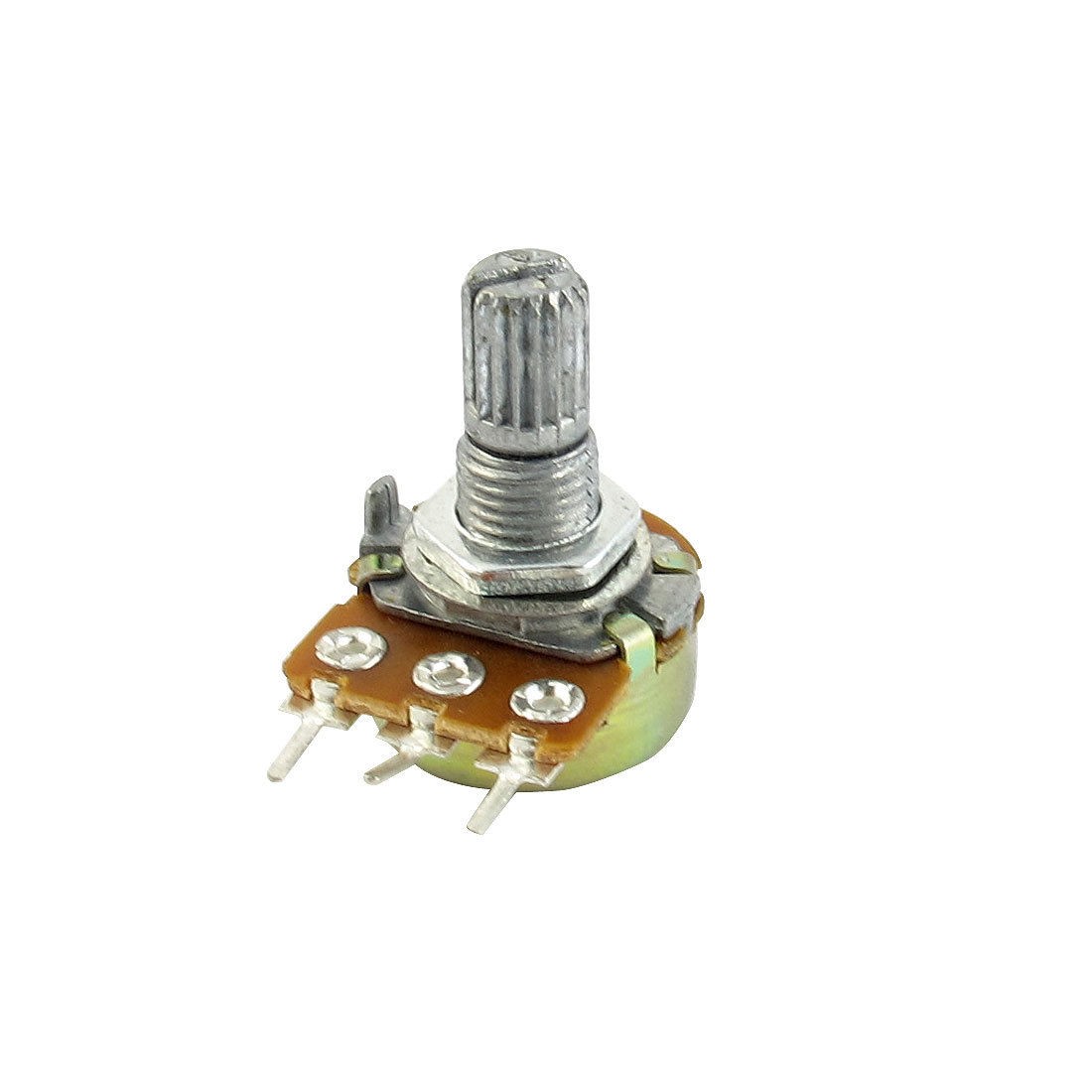 7mm Dia Linear Type B Rotary Knob Taper Potentiometer B10K 10K Ohm