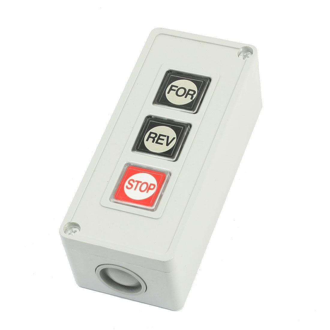 Hoist Crane FOR/STOP/REV Control Station 3 Phase Momentary Push Button Switch