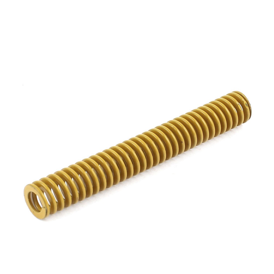 Lighter Load Yellow Spiral Stamping Compression Die Spring 10x70mm