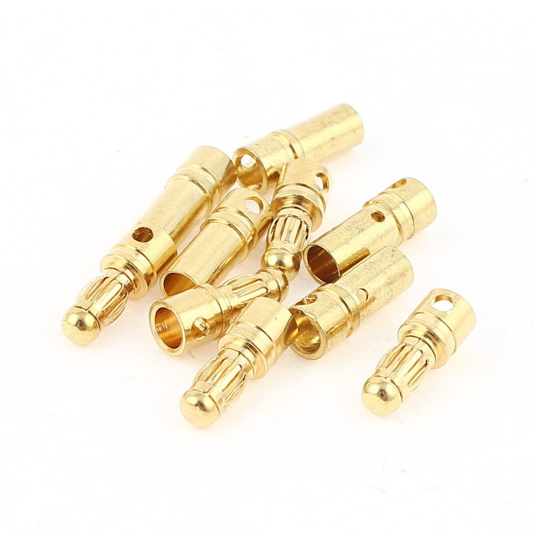 5 Pairs 3.5mm Banana Male Plug to RC Lipo Battery Female Gold Plated Connectors