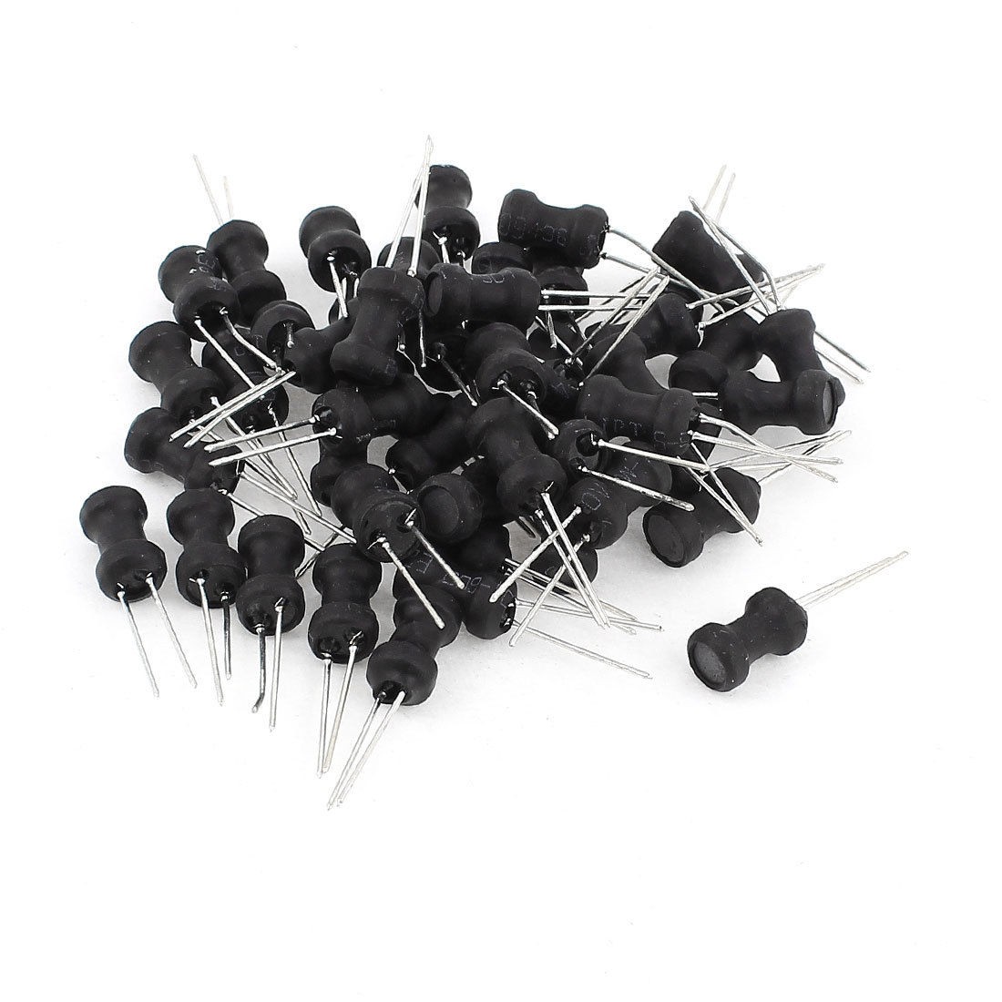 50Pcs 180uH Inductance 6x10mm 2 Pins Radial Leaded Inductors