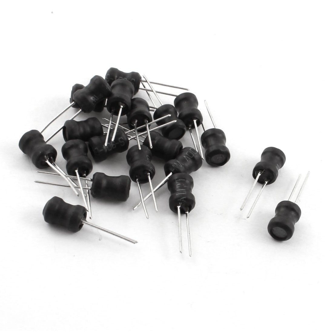 20 Pcs 3mH 300mA 10% Tolerance Radial Lead Inductor 6mm x 8mm