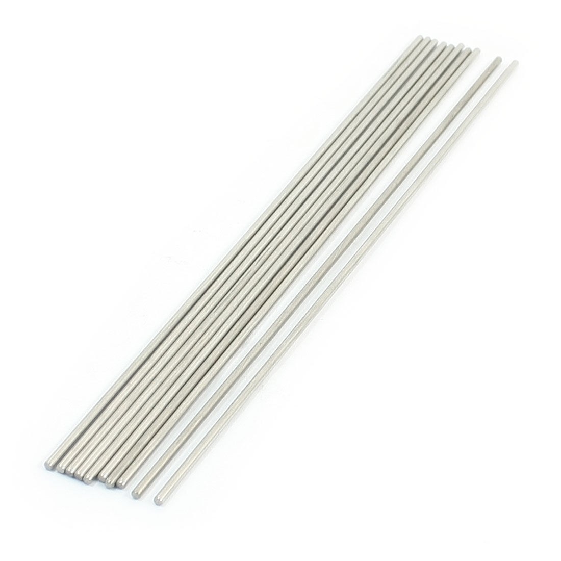 10Pcs Stainless Steel Machinery Parts Component Round Bar 180x2mm