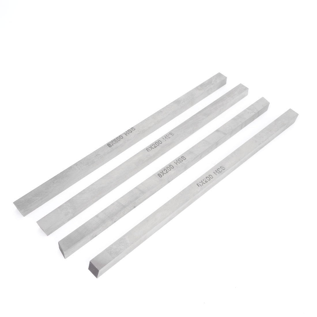 4pcs High Speed Steel CNC Lathe HSS Square Cutting Bits Bar 0.3"x0.3"x8"