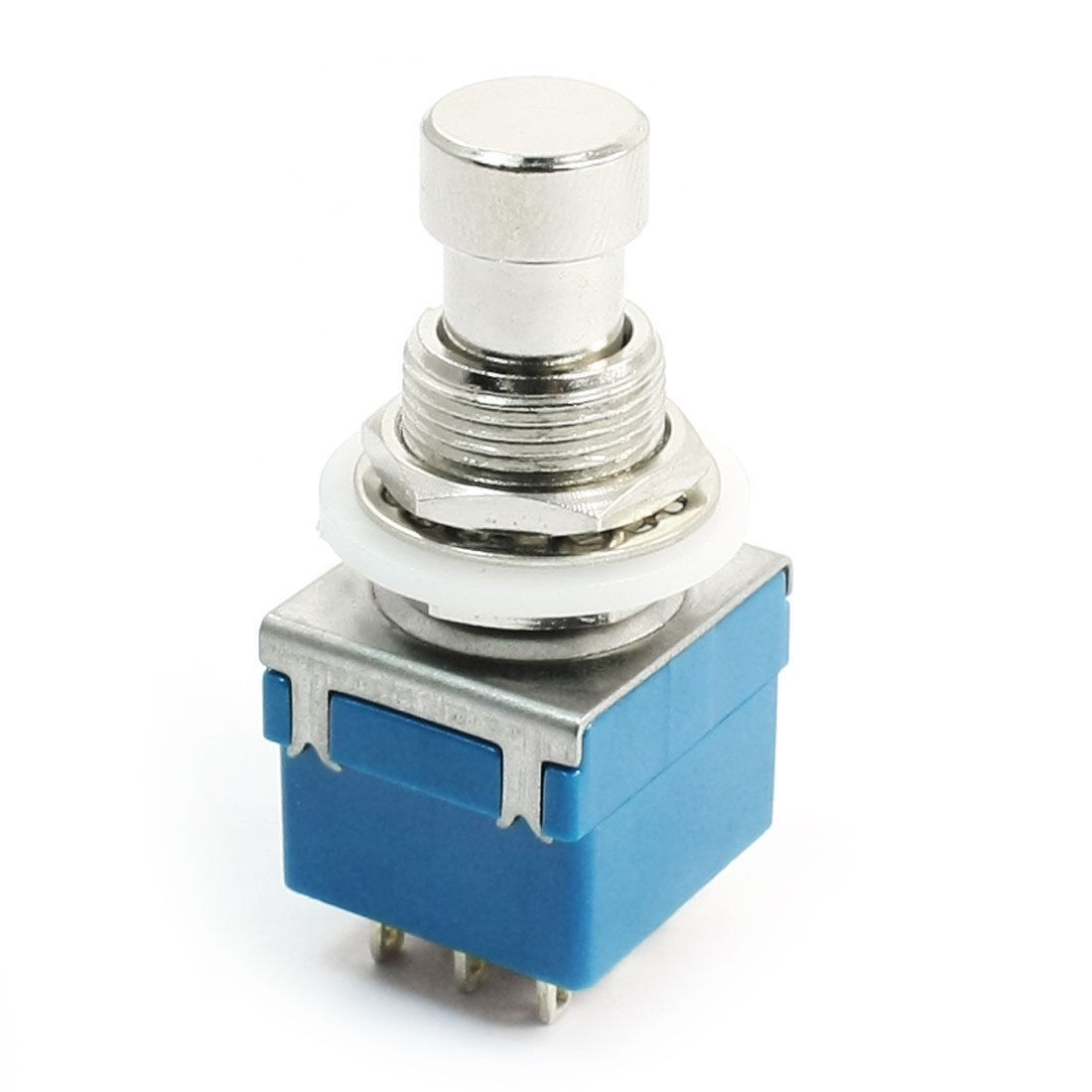 3PDT Momentary Guitar Footswitch Pedal Switch True Bypass AC 250V 2A