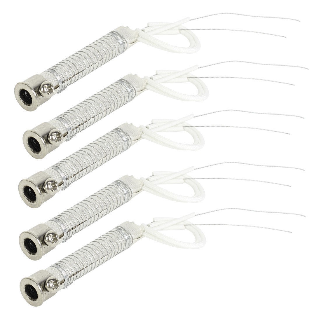 Spare Part Electric Welder Soldering Iron Wired Heating Element Core 60W 5 Pcs