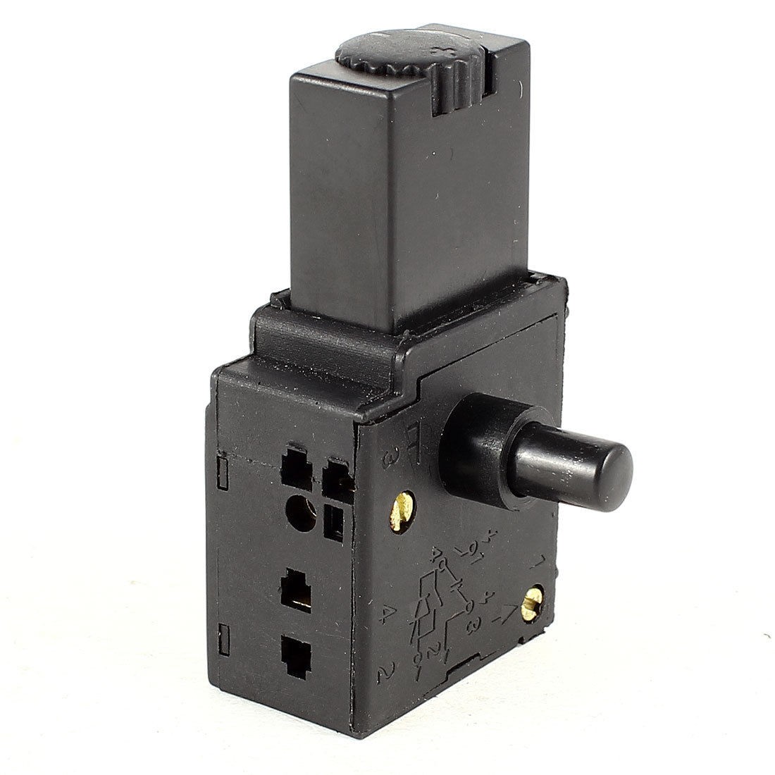 AC 250V/6A Electric Tool Manual Locking Speed Control Trigger Switch FA2-4/1BEK