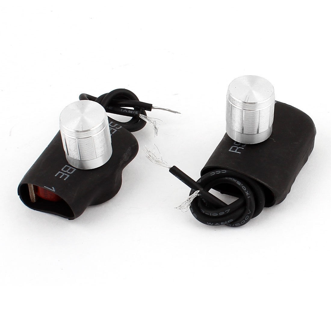 2pcs 9cm Length Wires Desktop Light Dimmer Control Switch AC220V 1-3A