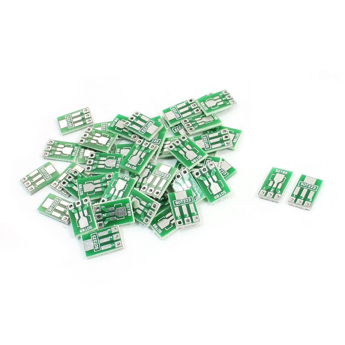 50Pcs 1.27mm SOT223/SOT89 to 2.54mm DIP SMD SMT IC PCB Adapter Socket