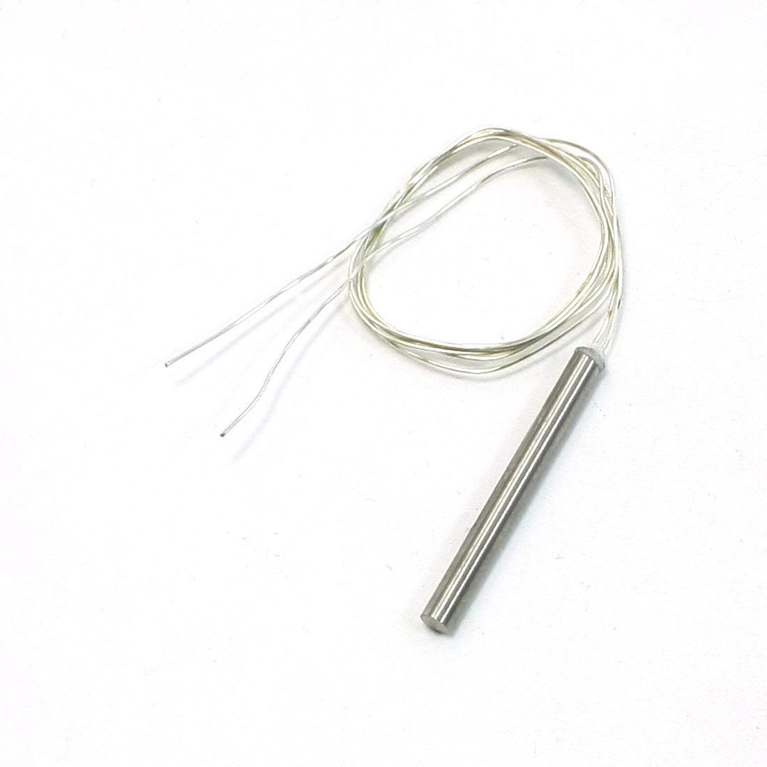 2 Wire Cable 3x30mm Head Temperature Control Resistance Sensor PT100 Type