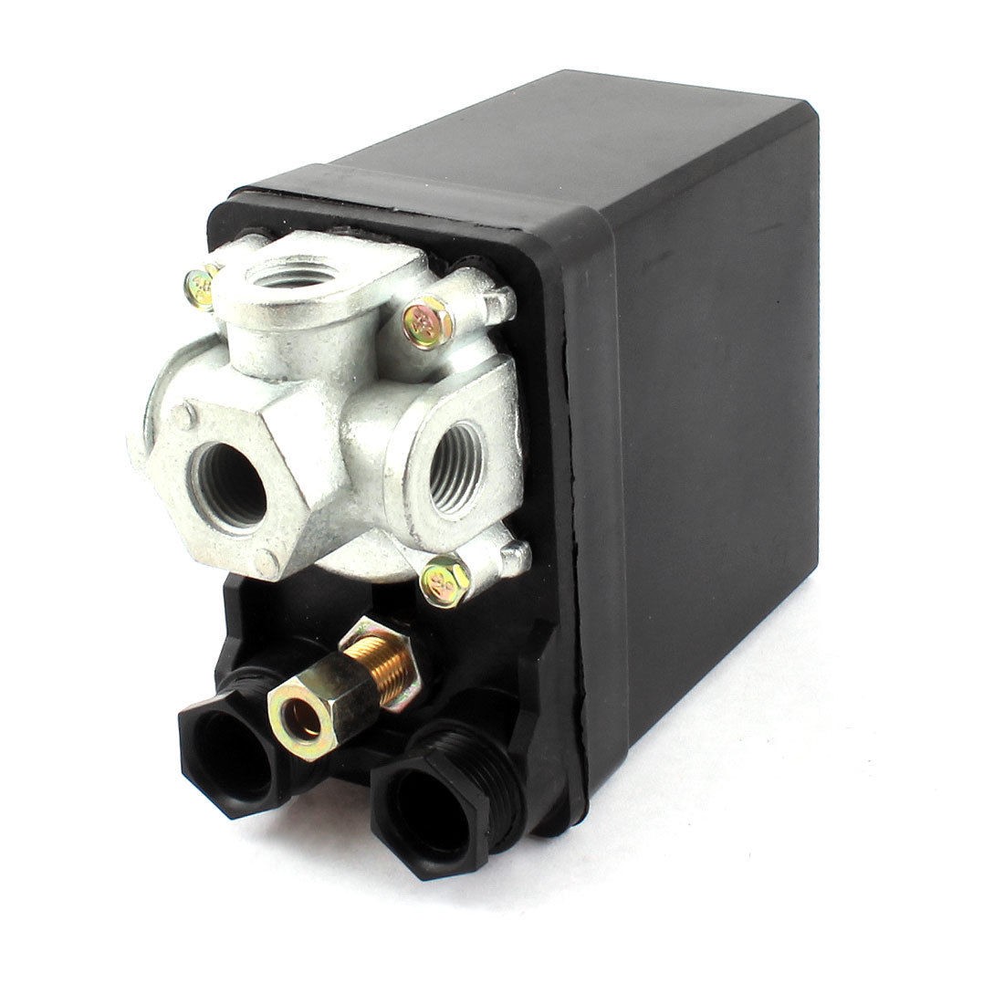 Air Compressor Pressure Switch Control Valve 175PSI 40Bar 4-Port 12mm