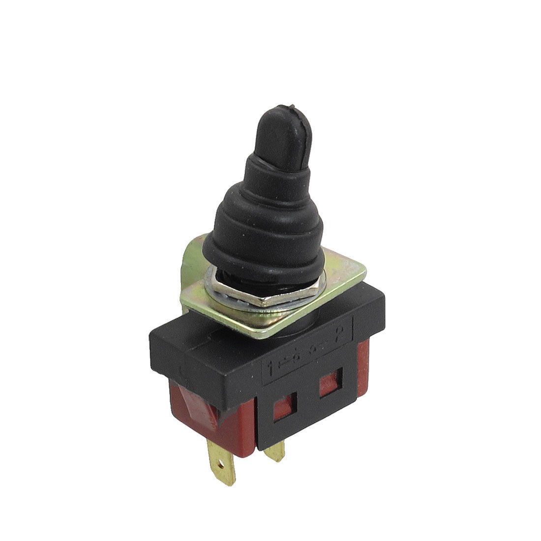 AC 250V 6A Self Locking SPST ON/OFF Position Electric Tool Power Toggle Switch