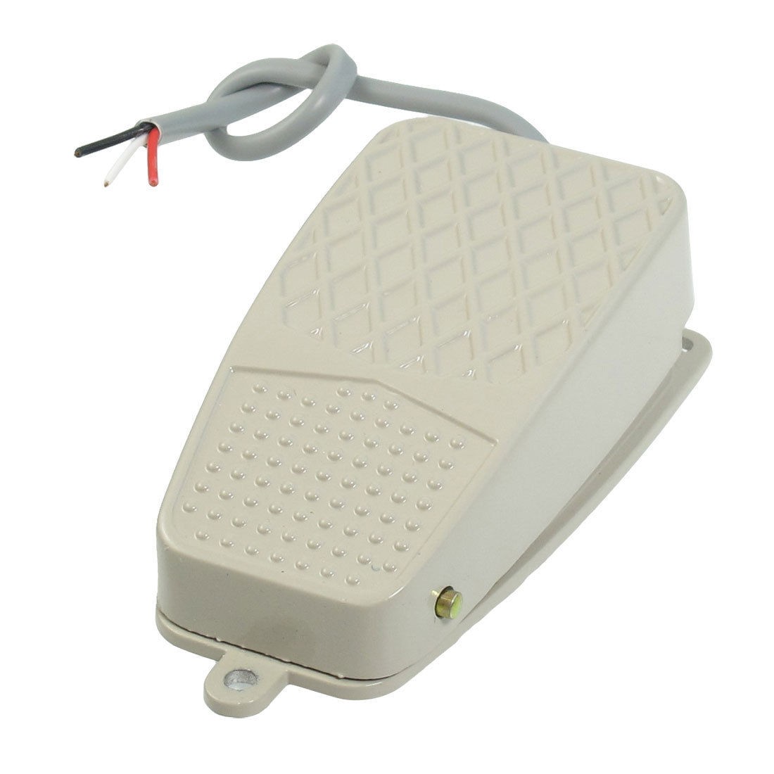 Non-slip Metal Momentary Electric Power Foot Pedal Switch 10A SPDT NO NC