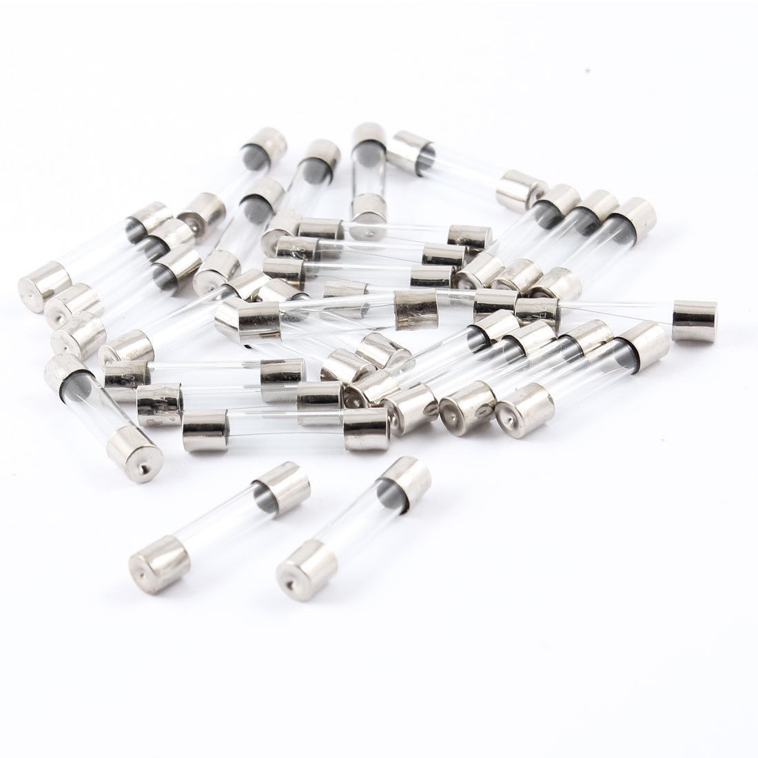 6mm x 30mm F4AL250V Electrical Component Quick Fast Blow Glass Tube Fuse 30PCS