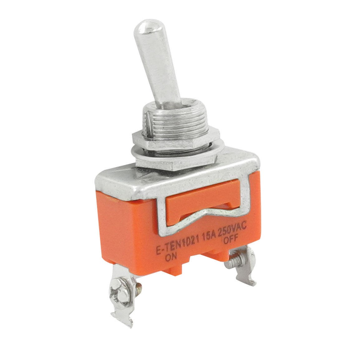AC 250V 15A ON/OFF SPST 2 Way 2 Screw Terminals Toggle Switch