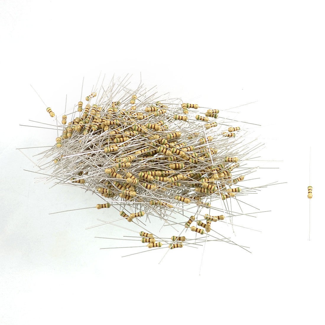 500 Pcs 250V 1/4W Watt 510 Ohm 5% Axial Carbon Film Resistor