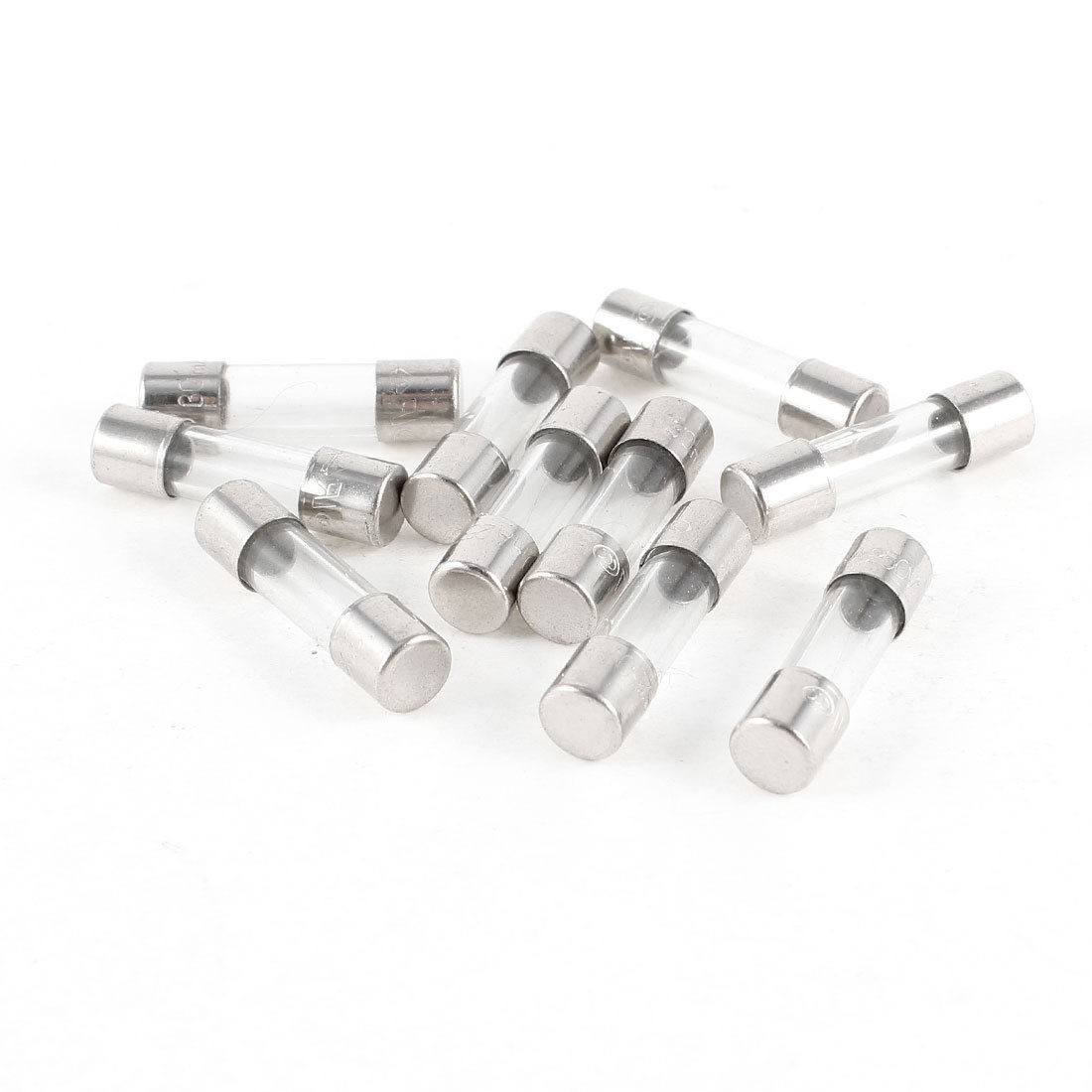 10 Pcs Fast Blow Type Glass Tube Fuses 5x20mm 250V 30mA