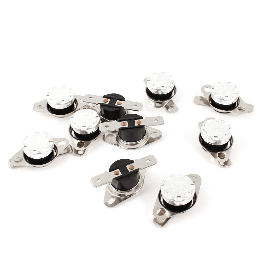 10pcs KSD301 Normally Closed 105C Temperatur Controlled Switch AC 250V 10A