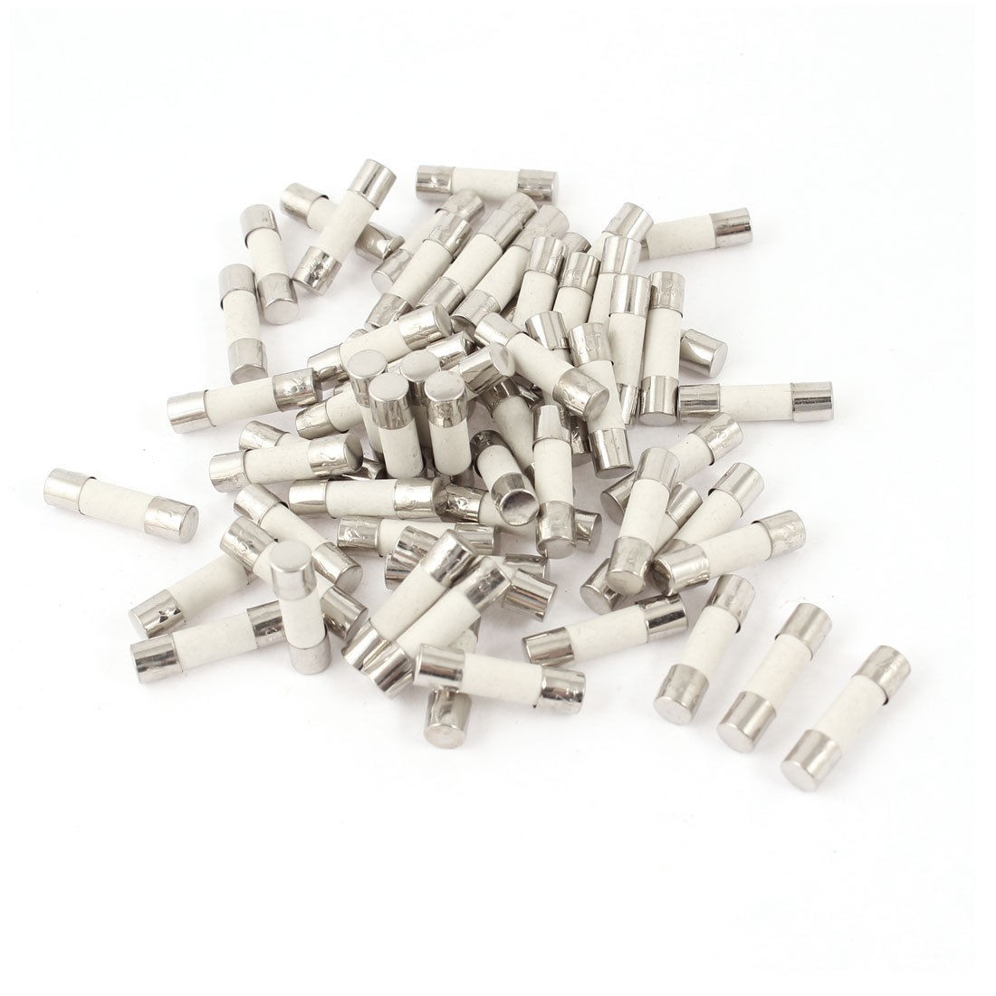 80pcs 5mmx20mm Quick Fast Blow Ceramic Fuses 250 Volts 25Amp