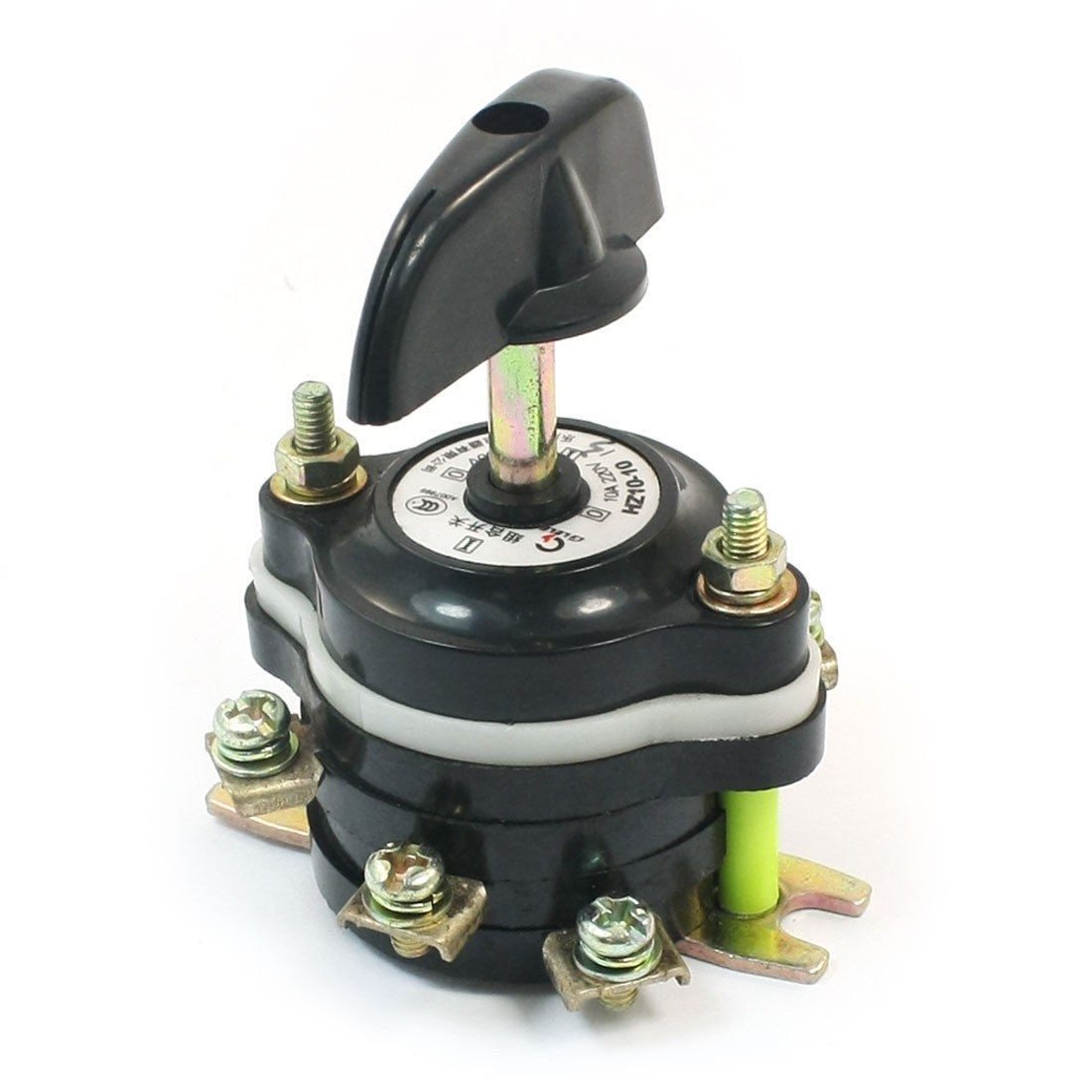 HZ10-10 6 Screw Terminal Rotating Selector Cam Changover Combination Switch