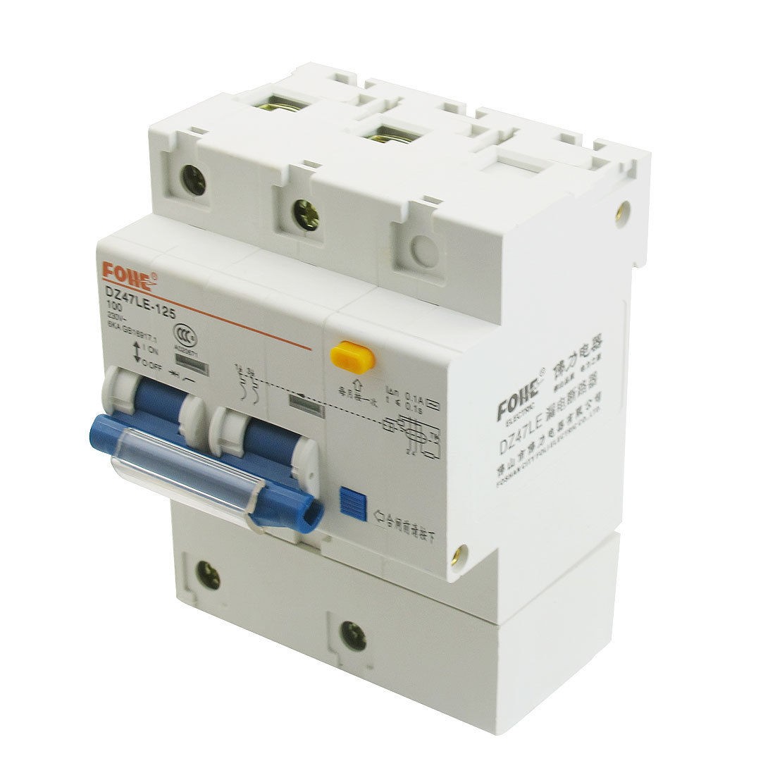 AC 230V 100A 2 Pole 2P Overload Protection Miniature Circuit Breaker