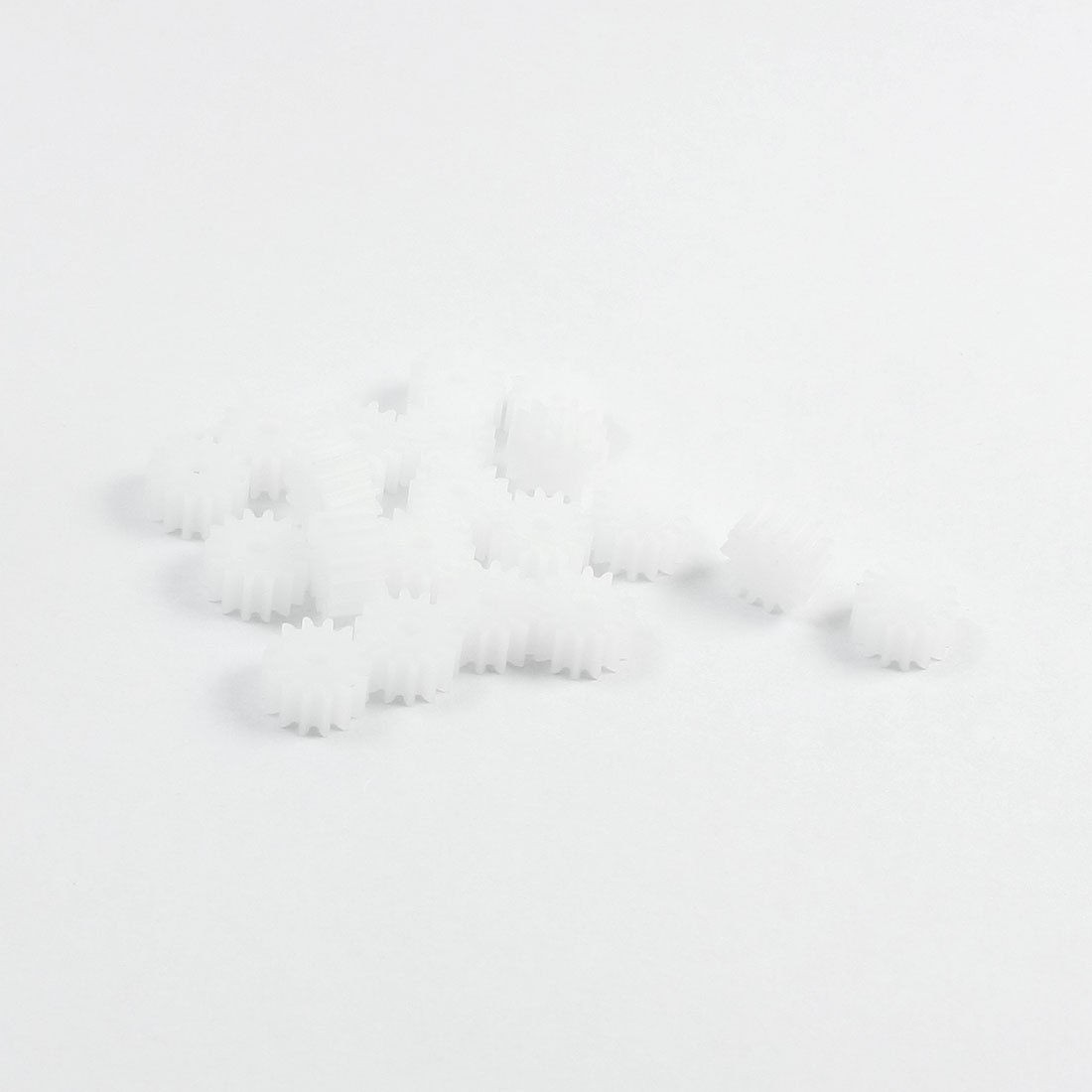 20 Pcs 8mmx2mm 14 Teeth Plastic Main Shaft Motor Gear for RC Toy Car Model