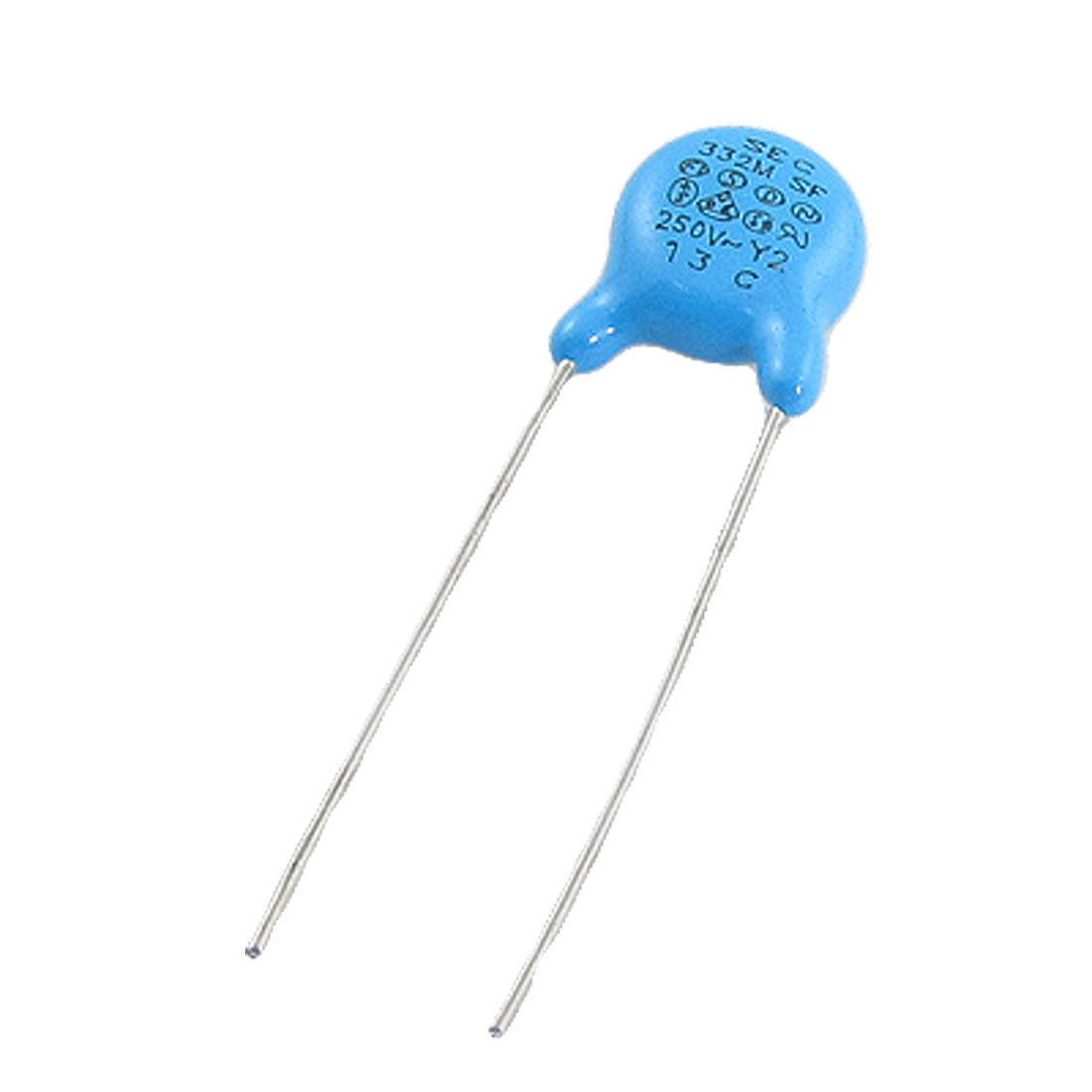 3300pF Safety Recognized Ceramic Capacitors 100 Pcs