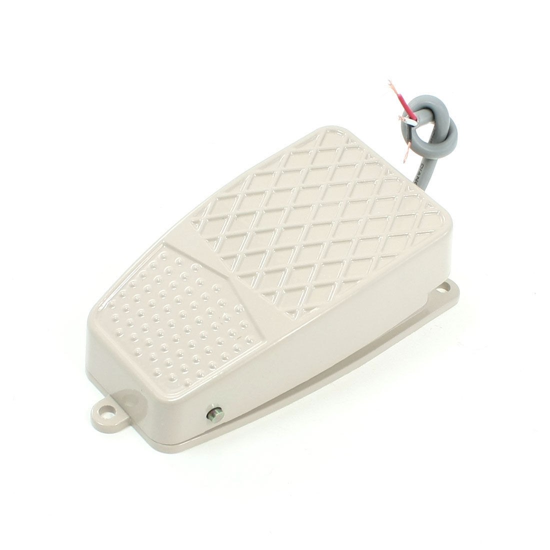 10A SPDT NO NC Metal Shell Momentary Power Foot Pedal Switch CNC Industrial