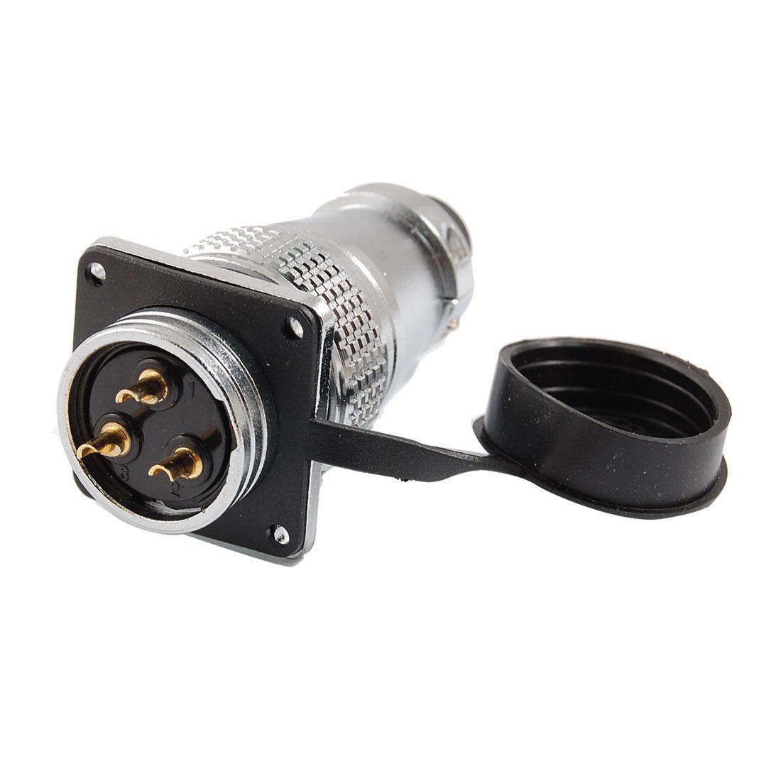 3 Pin Waterproof Electrical Deck Plug Circular Cable Connector AC 250V 7A